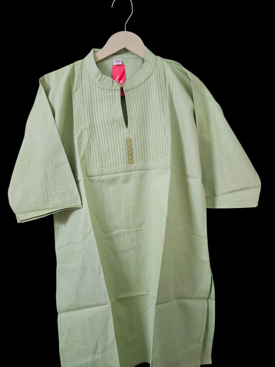 Chic Pleated soft Cotton Kurta-tunic